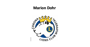 Logo des Lions Club Wuppertal Corona